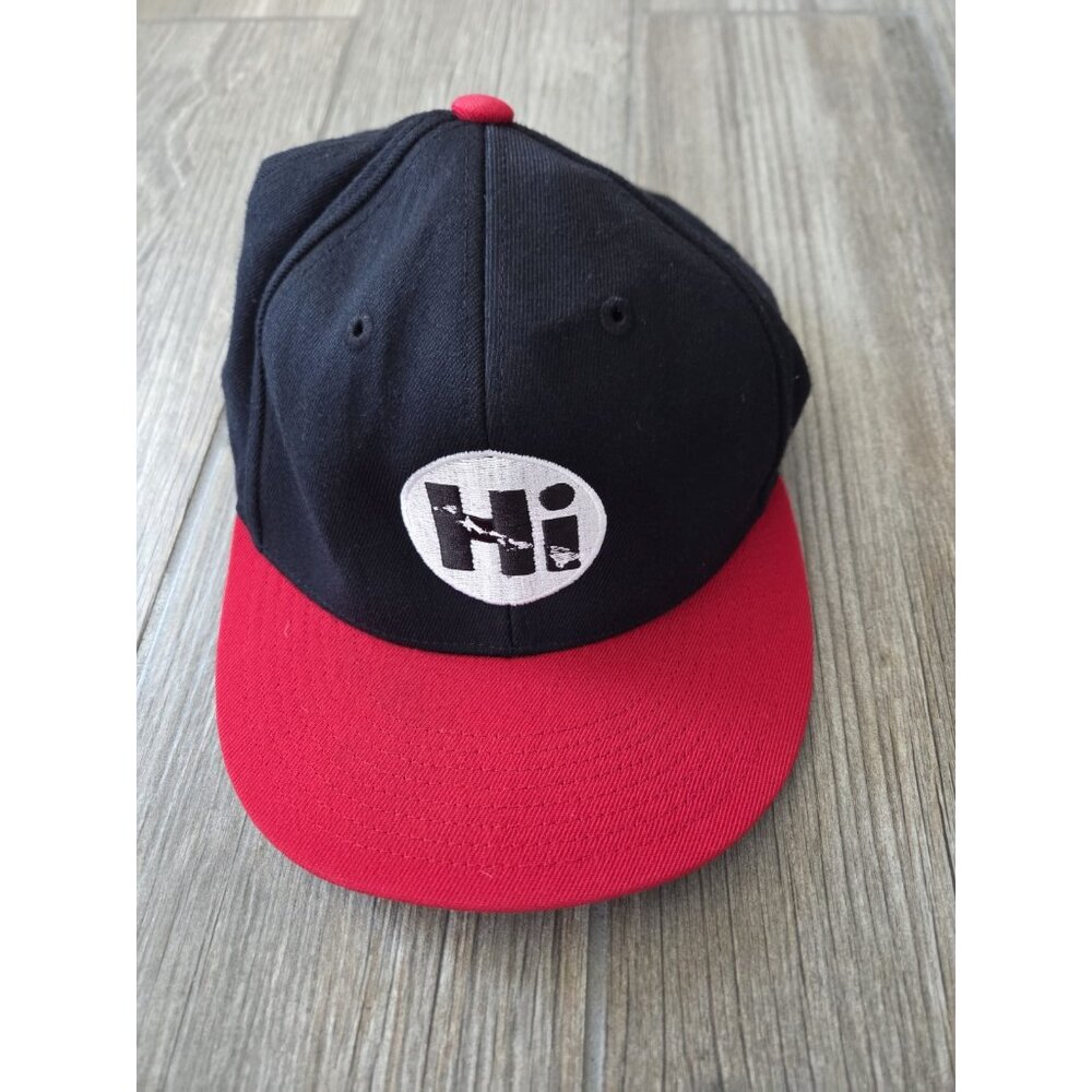 Lids HI Embroidered Colorful Cap Size 71/4-75/8". EUC